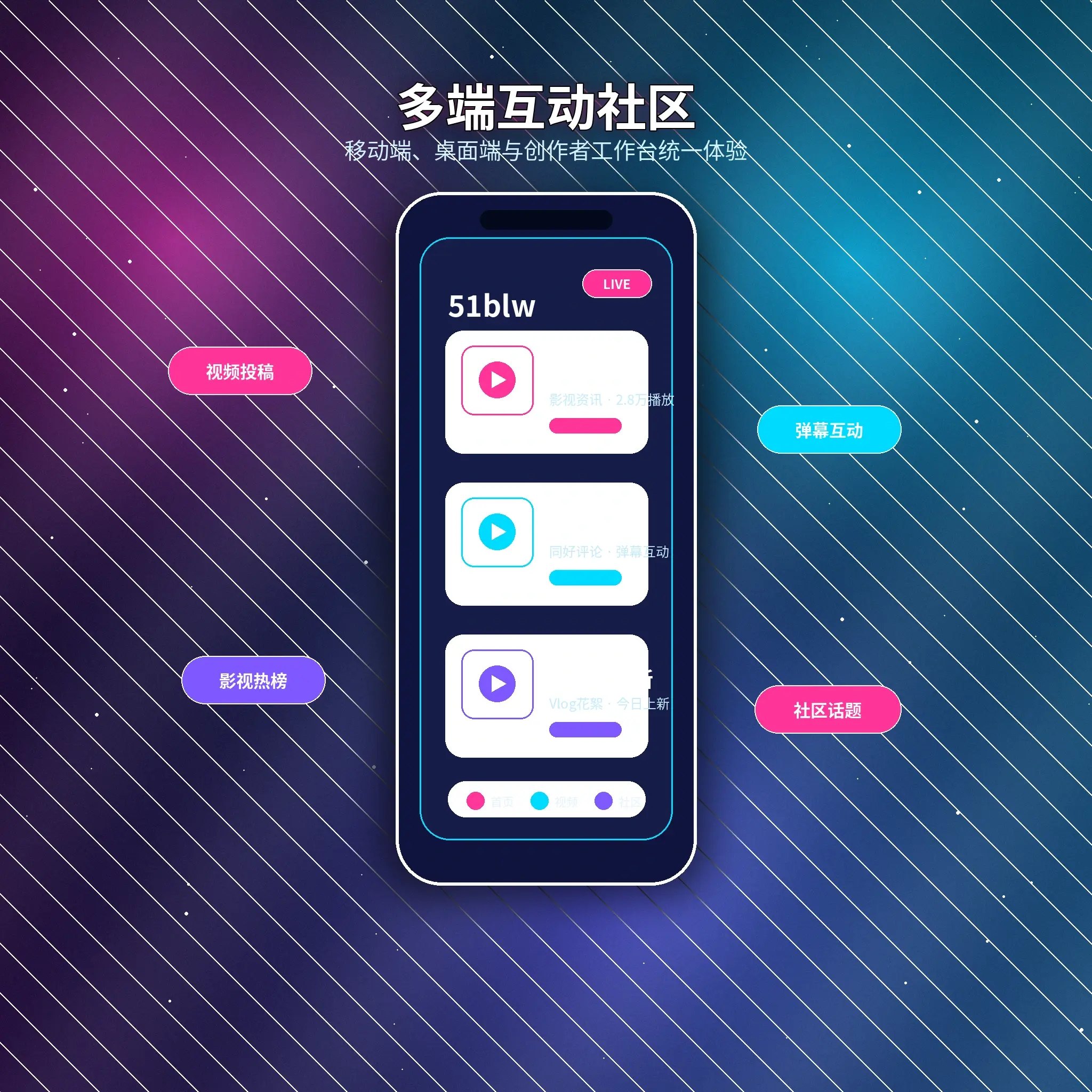 51爆料移动端APP服务展示